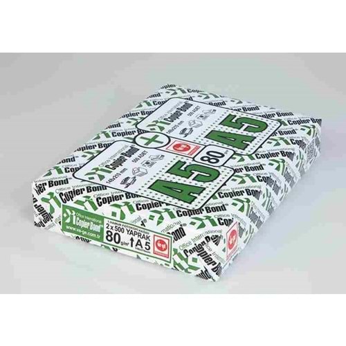 copier bond a5 kağıt 2x500 adet