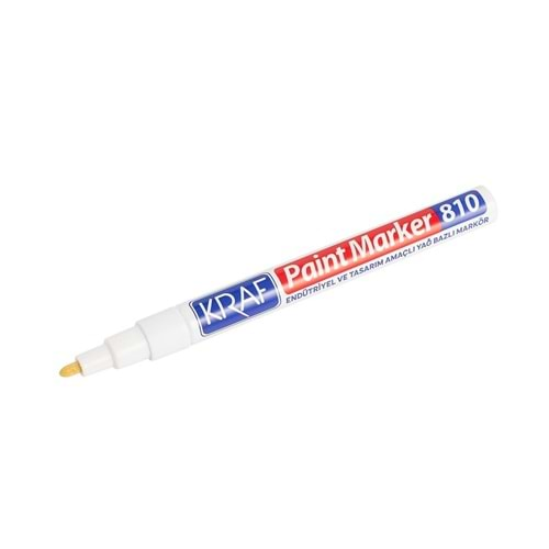 kraf paint marker beyaz 810