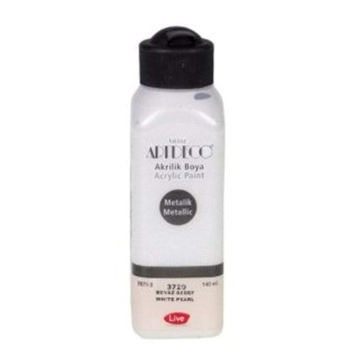 artdeco akrilik boya metalik sedef 140 ml