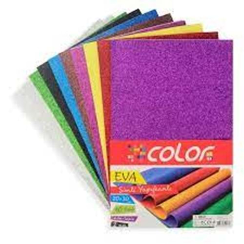 colorbank eva simli yapışkanlı a4 10 lu