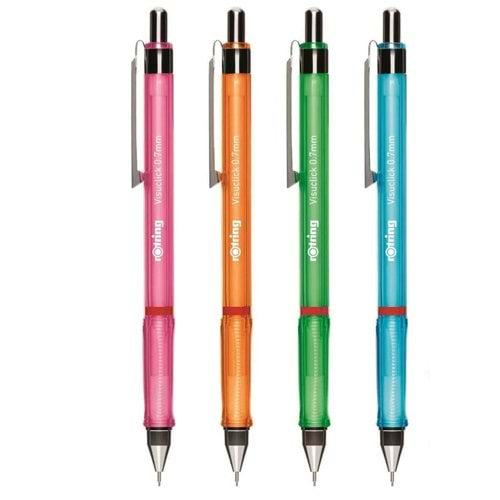 rotring visuclick uçlu kalem 0,7 pembe