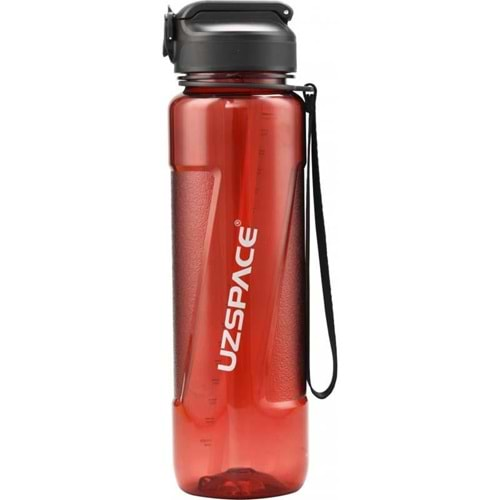 uzspace tritan matara kırmızı 1000 ml 6057