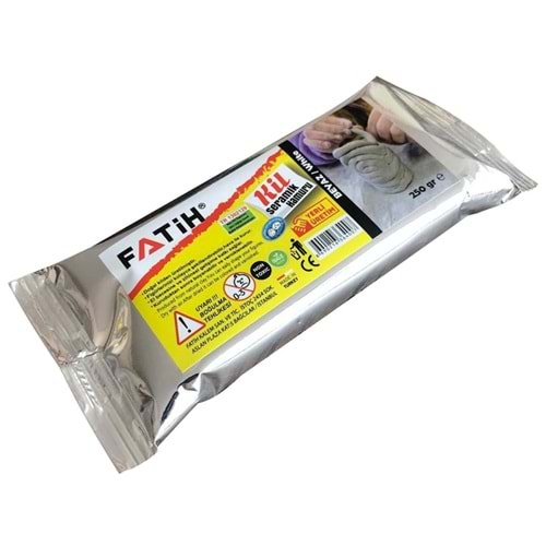 fatih seramik hamuru beyaz 250 gr