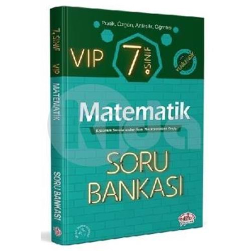 Editör 7. Sınıf VIP Matematik Soru Bankası