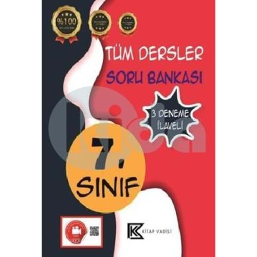 Kitap Vadisi 7 Sınıf Tüm Dersler Soru Bankası