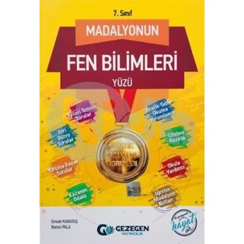 Gezegen Yayınları 7. Sınıf Fen Bilimleri Madalyonun Yüzü