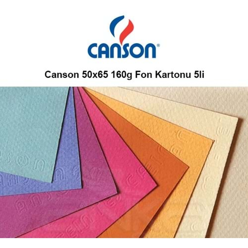 canson fon kartonu 50x65 cm