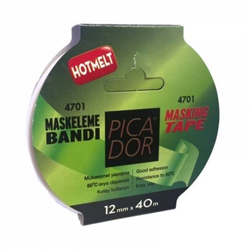 picador masekeleme bandı kağıt bant 12x40 mt