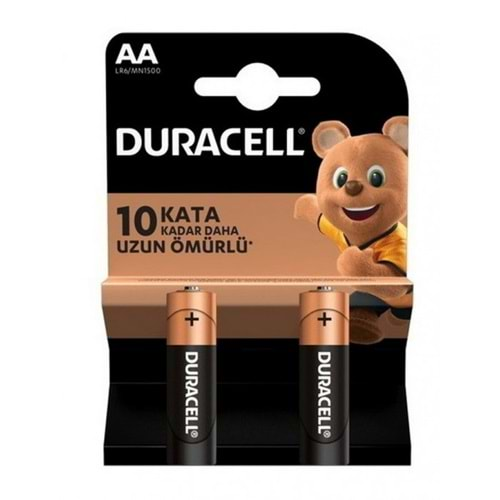 duracell AA kalem pil 2 li