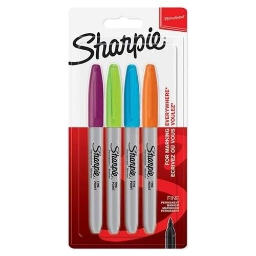 sharpie permanent kalem 4 lü set