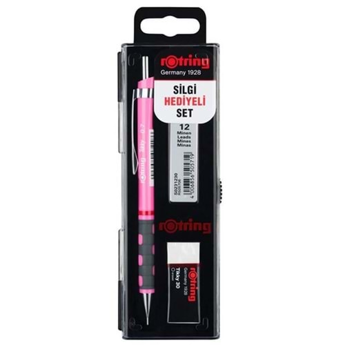 rotring tikky uçlu kalem 0,7 3 lü set pembe