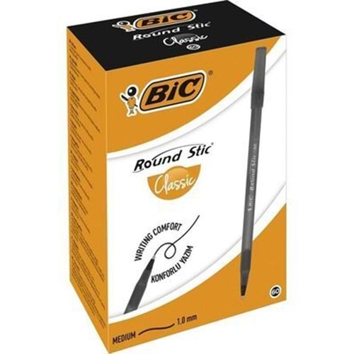 bic tükenmez kalem siyah 60 lı