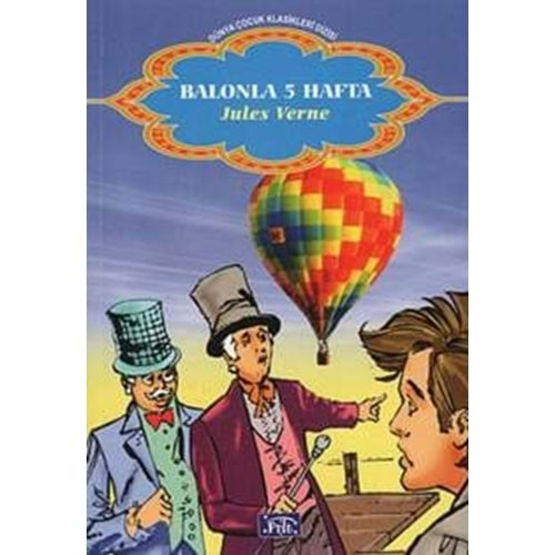 balonla 5 hafta - jules verne - parıltı yayınları