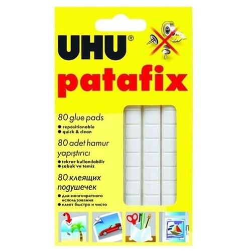 uhu patafix sakız yapıştırıcı beyaz