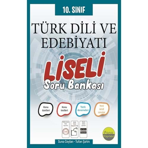 Pano 10. Sınıf Türk Dili ve Edebiyatı Liseli Soru Bankası