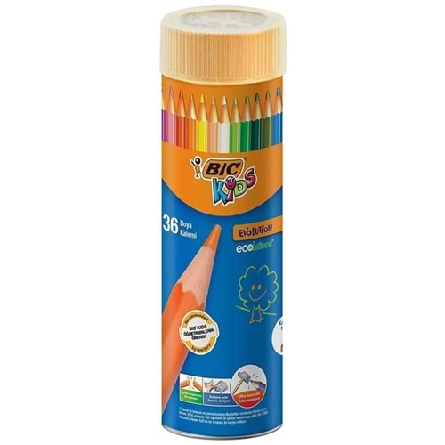 bic kuru boya 36+1 oval teneke kutu