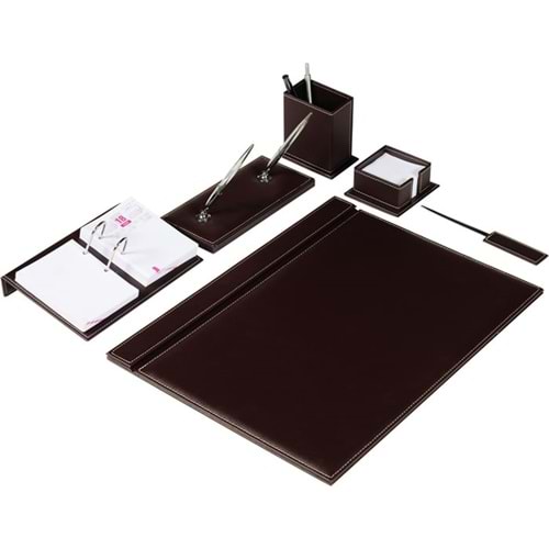 gıpta sümen takımı kahverengi 7 parça display 7102