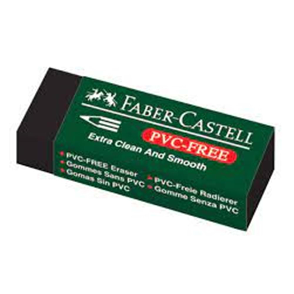 faber silgi siyah no:20