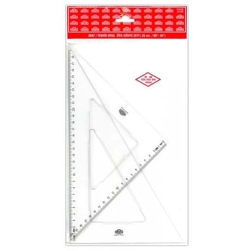 hatas gönye seti 45-60 / 32 cm cetvel