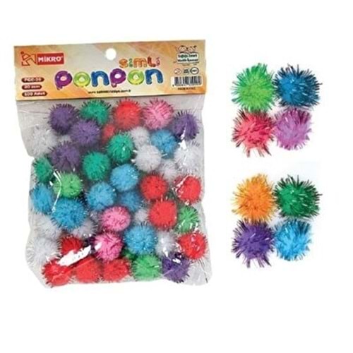 linea ponpon simli büyük boy