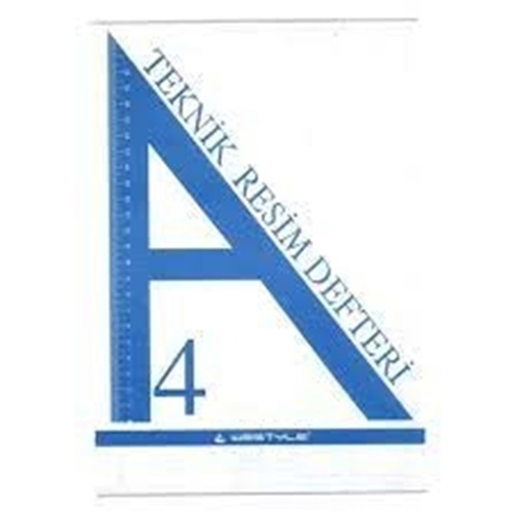 özkan armat teknik resim defteri a4 dikey