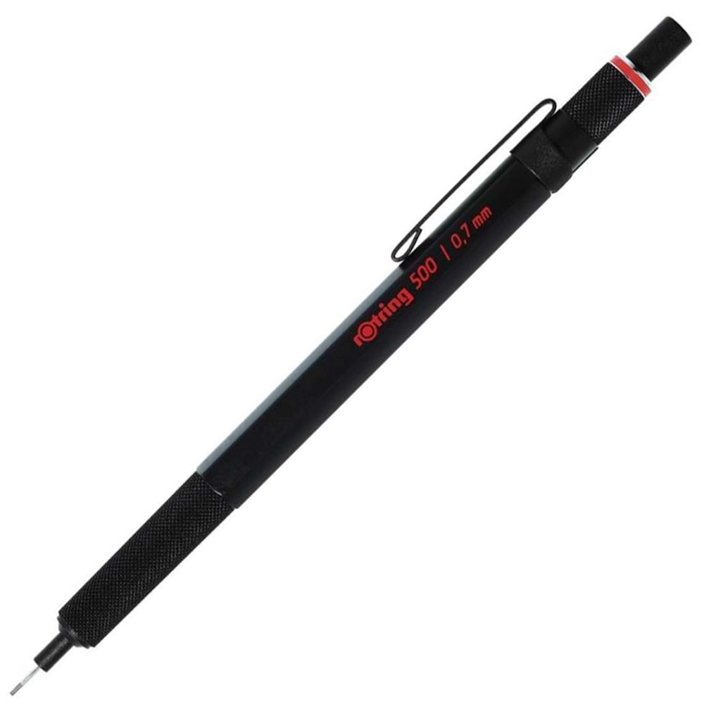 rotring uçlu kalem siyah seri 500 0,7