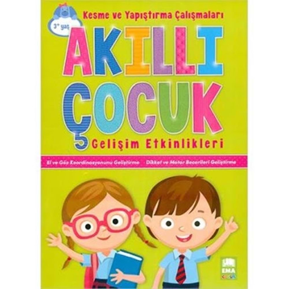 Kesme ve Yapıştırma Çalışmaları Akıllı Çocuk Gelişim Etkinlikleri