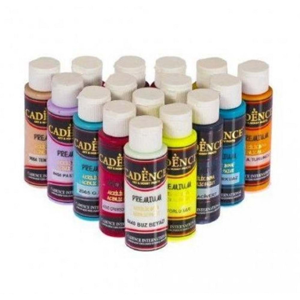 cadence akrilik boya mor 25 ml