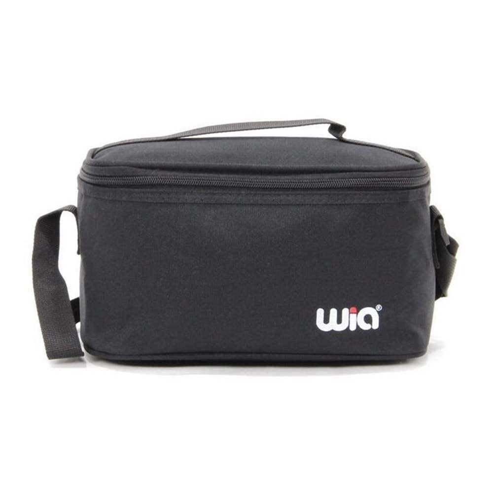 via beslenme çantası termoslu siyah