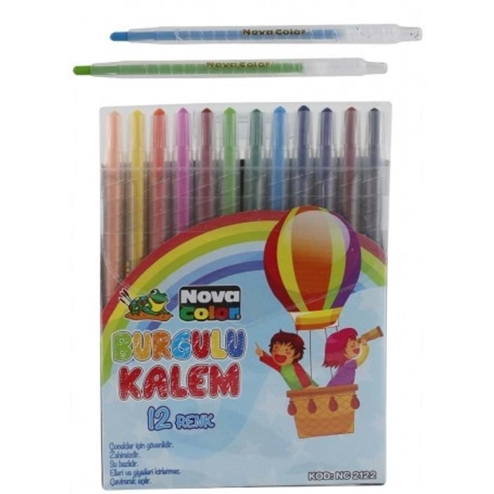 nova color mum boya çevirmeli 12 li