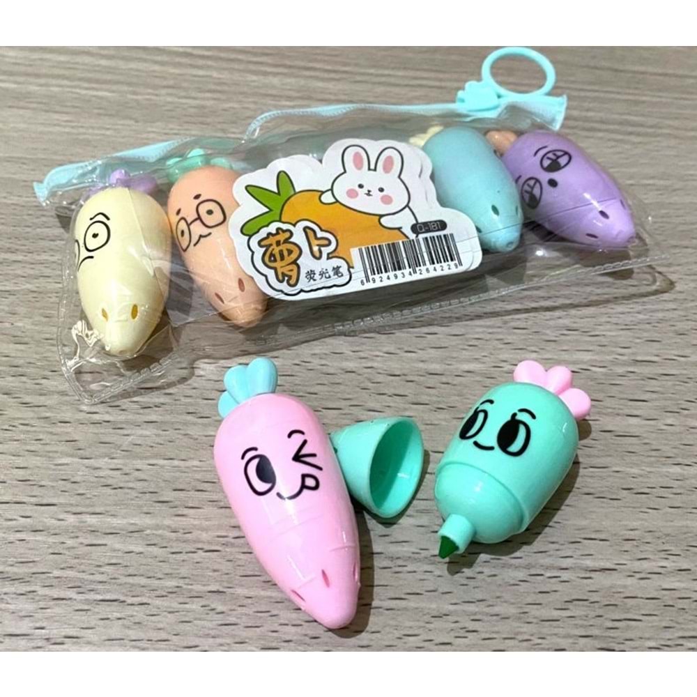 mod yumurta fosforlu kalem 6 lı