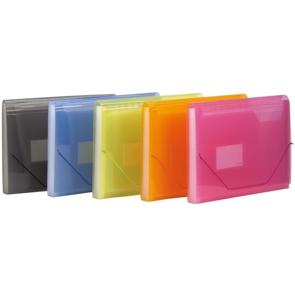 kraf körüklü dosya lastikli turuncu 13 lü