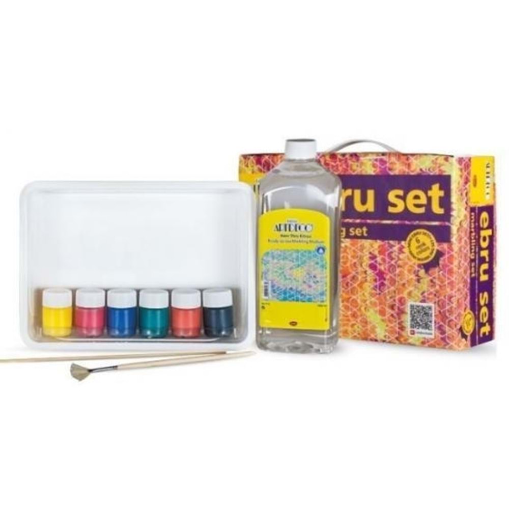 artdeco ebru seti mini 5 parça
